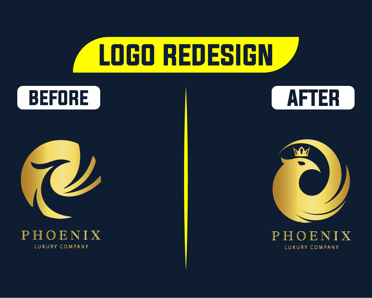 Redesign edit or update your logo creatively